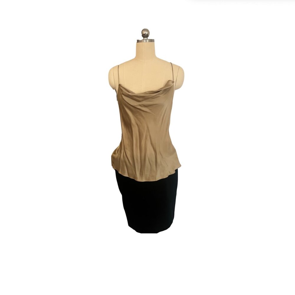 Nili Lotan Beige Silk Cami Size Small - Picture 2 of 4